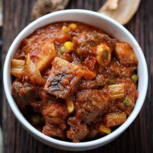 Goat meat stew