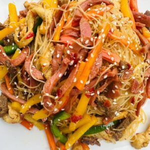 Singaporean Rice Noodles