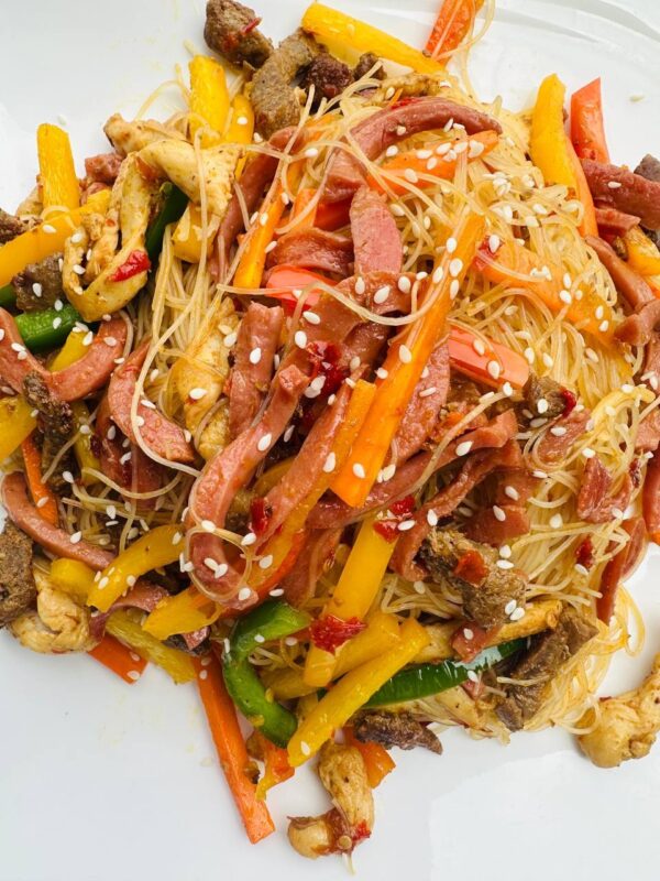 Singaporean Rice Noodles